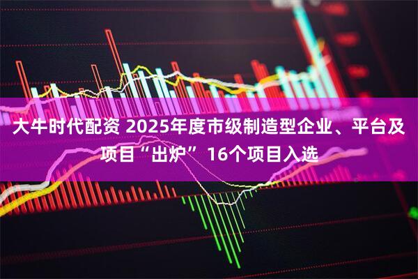 大牛时代配资 2025年度市级制造型企业、平台及项目“出炉” 16个项目入选
